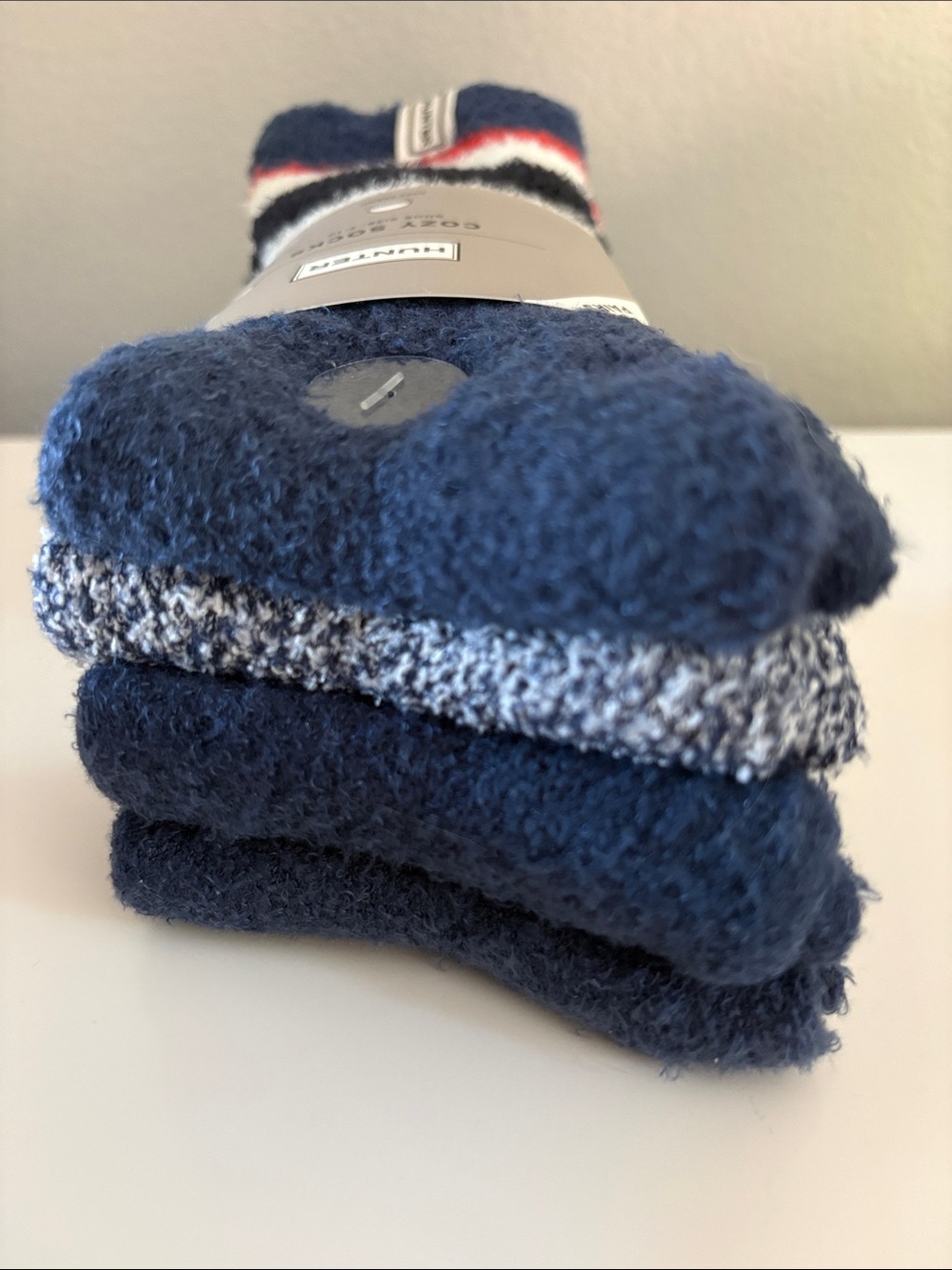NWT Hunter Women's Cozy Socks - 4-pair - fits size 4-10 - Picture 6 of 11